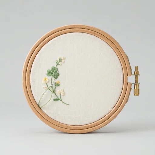 Clover Embroidery Hoop