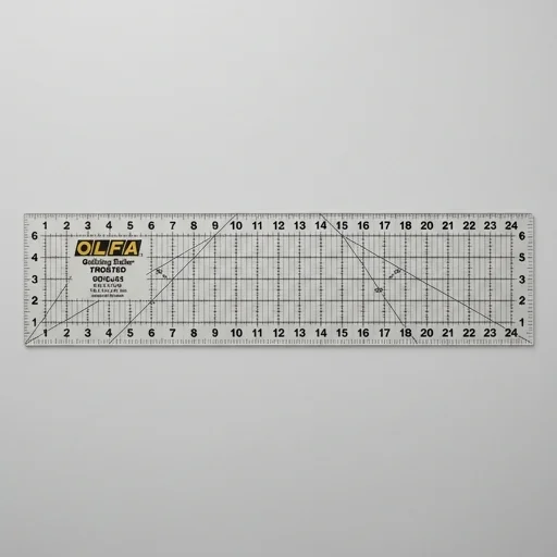 OLFA Frosted Acrylic Quilting Ruler